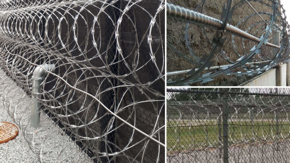 Single Razor Type Used Plastic Galvanized Iron Hot-Dipped Galvanized Barbed Wire