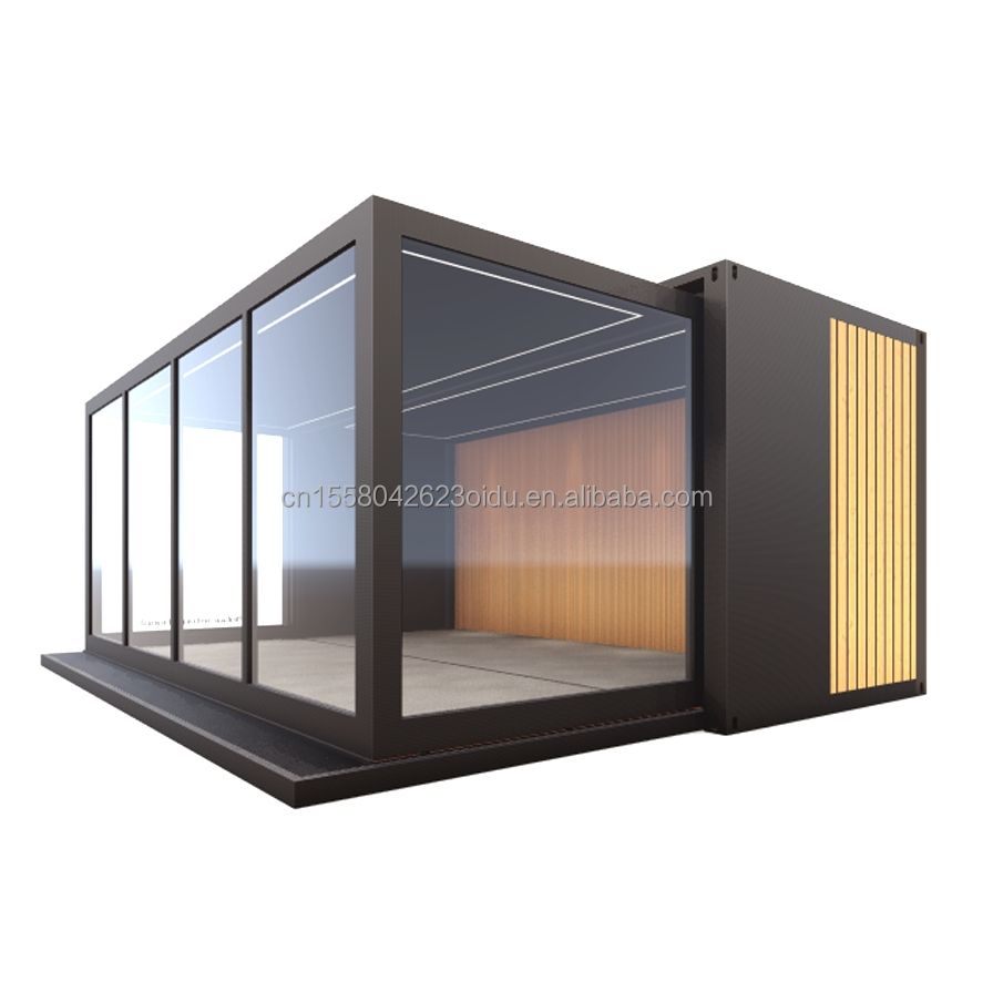 Main Structure Galvanized Steel Square Tubes 20ft 40ft Extendable Shipping Container House for Two Bedrooms in Australia