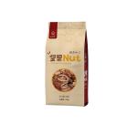 Food grade Square bottom Kraft paper bag box pouch with zipper