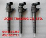 BOSCH Common rail injector 0445110369, 0 445 110 369 , 0445110647 for 03L130277J