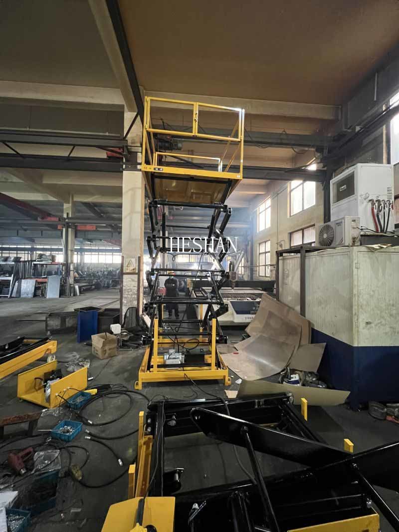 Durable Scissor Lift Table Hydraulic Mini Portable 110V 220V 240V 380V Optional