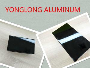 Wholesale Electrophoretic Black Pearls Aluminum Window Frame Profile Normal Length 6m from china suppliers