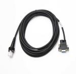 Straight DB9 Female Cable , Rs232 Data Cable 9.8 Feet For Honeywell