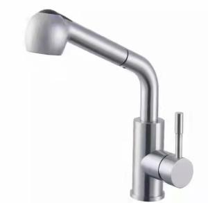 Wholesale 1.8GPM Stainless Steel Faucet Hot And Cold Pull Down Kitchen Faucet from china suppliers