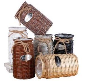 Wholesale Creative Rattan Hand Made Vase Basket from china suppliers