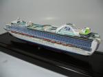 Ivory White Plastic Cruise Ship Models With Crown Princess Cruise Ship Series