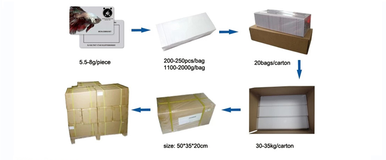 Preprinted Golden Plastic PVC Card Hot Stamp Foil Metallic Silver Printing OEM