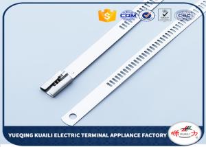 Wholesale Promotion accessories 316/304 ball lock stainless steel cable ties multi - hole from china suppliers