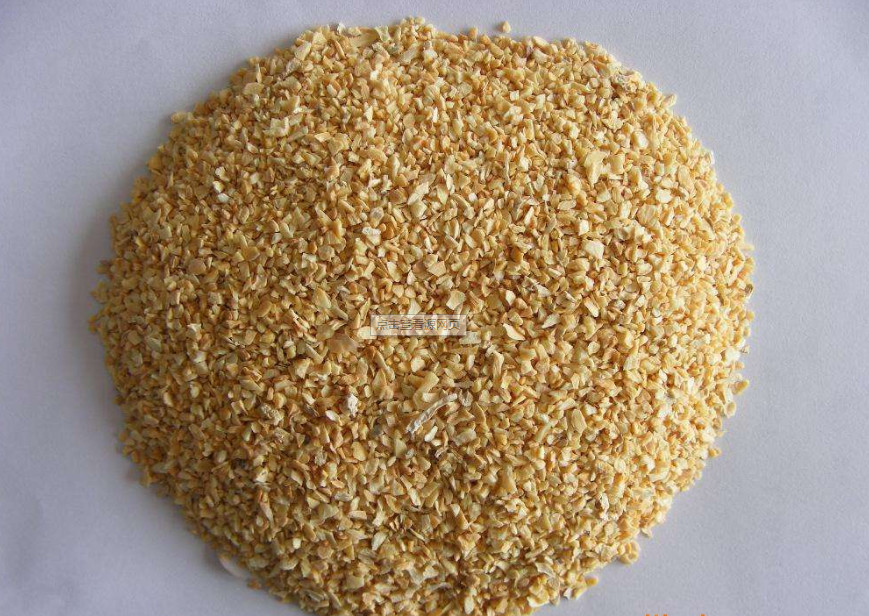 5*5mm No GMO Sterilization Fried Garlic Granules