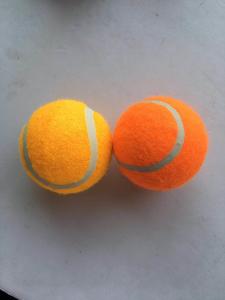 Wholesale promotional orange tennis ball felt from china suppliers