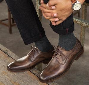 Wholesale Formal Office Working Men Formal Dress Shoes , Italian Genuine Leatherman Shoes from china suppliers