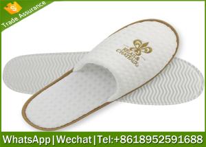 Wholesale hotel slipper,waffle slippers manufacturer,waffle slipper with logo from china suppliers