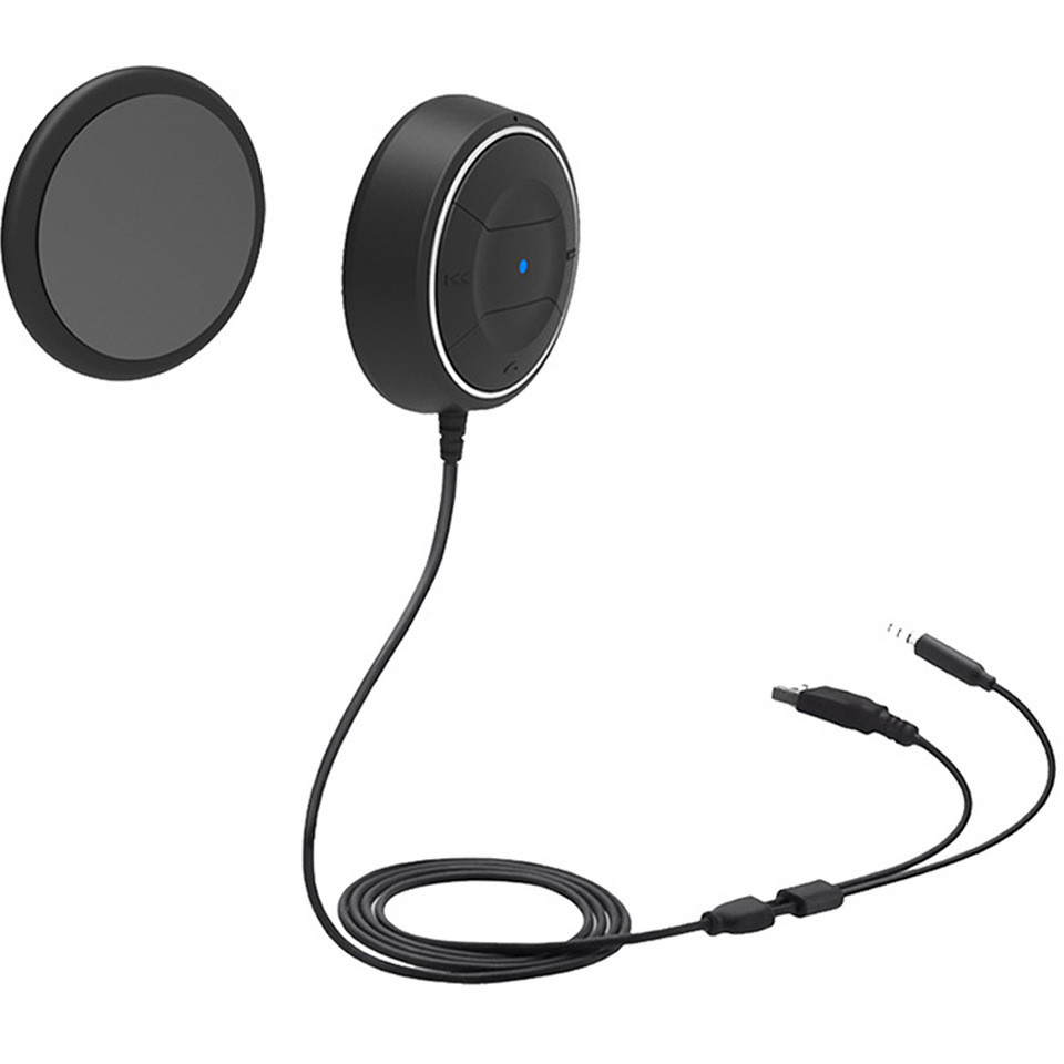 Stereo Sound Speakers Portable Mini Desktop Bluetooth Handsfree Car Kit Amplified