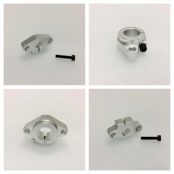 16mm Shaft End Support Blocks High Durability With Easy Installation
