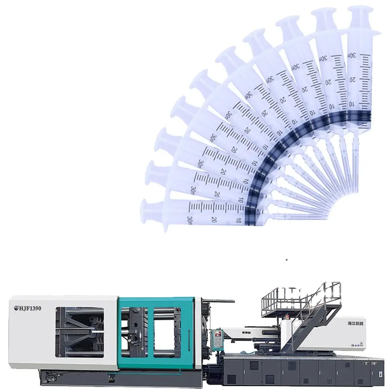 Automatic Syringe Manufacturing Machine 50/60HZ 11.65KW Power Consumption Production Speed