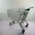 Q195 210L Russian Trolley Asian Standared Type Supermarket Shopping Cart Grocery