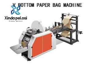Wholesale Kfc V Bottom Food Paper Bag Making Machine Fully Automatic With Printing from china suppliers