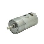 GB37-545 37mm 6V 12V 24v Electric Motor With Gearbox Ratio10:1 18.1:1 150:1 450
