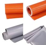 OEM Fireproof Silicone Rubber Coated Fiberglass Fabric
