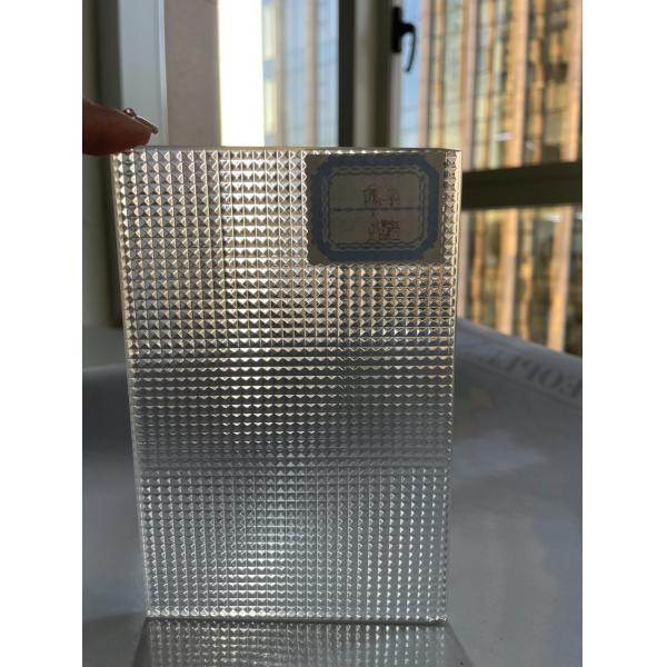 Flat Glass Patterned Glass Figured Glass in 3mm to 8mm for Customized Applications