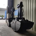 24-38 Ton Mechanical Grab Bucket Excavator Clamshell Bucket For PC240 ZX360