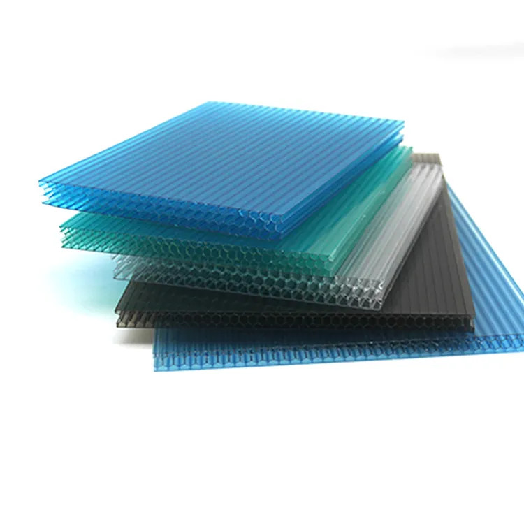 Luxury 25mm Hollow Core Polycarbonate Sheet 2100x6000mm