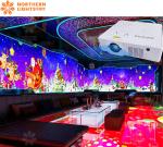 Indoor 3D Interactive Immersive Projector For KTV Decoration