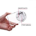 Modern 6pcs SMD Motion Sensor Hallway Night Light / EMC Battery Led Pir Light
