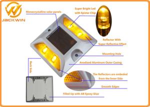 Wholesale PC + Aluminum Solar Cat Eyes Reflective Road Studs 1500 Meters Visual Distance from china suppliers