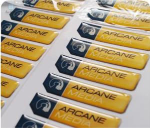 Wholesale Multipurpose Epoxy Sticker Printing Badges logo from china suppliers