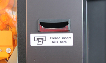 12OZ Self Service Orange Juicer Vending Machine Bill Coin Acceptor