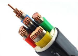 Wholesale 0.6/1kV Heat Resistant 3 Core Cable , Outdoor LSZH Sheath PVC Copper Cable from china suppliers