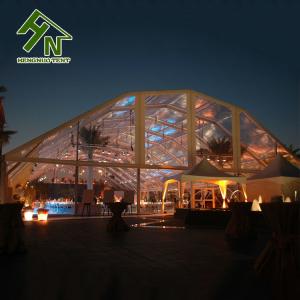 Wholesale Aluminum Structure Luxury Transparent Banquet Tent Party Polygon Canopy from china suppliers