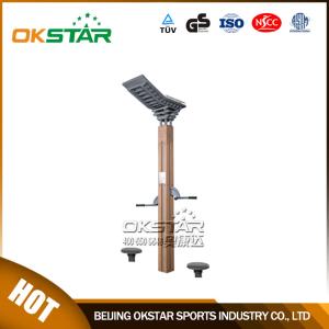 Wholesale wooden street lamp outdoor fitness equipment hip twister from china suppliers