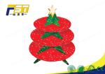 3 Tiers Colorful Printing Tiered Cardboard Cupcake Stand With Your Own Logo