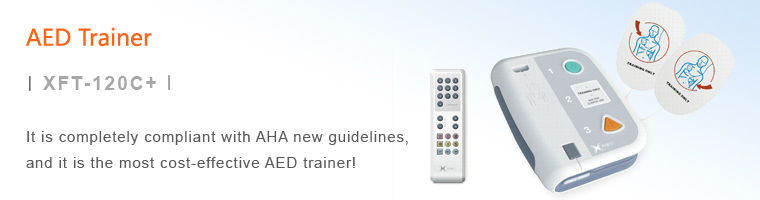 XFT Electronic Desfibrilador aed trainer with audio interface
