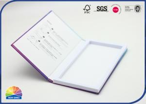 Wholesale EVA Foam Hinged Lid Gift Box For Music CD Photo Album Brochure Packaging from china suppliers