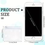 5/10/20pcs Pill Pouch Bags Zippered Reusable Clear Self Sealing Travel Medicine