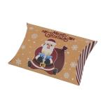 Custom Logo Kraft Paper Mailer Box for Christmas Candy Express Packaging