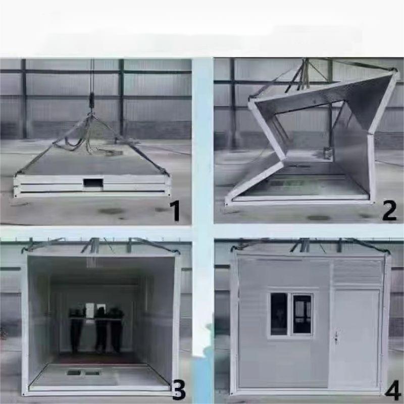 40ft 20ft Sandwich Panel Prefabricated Modular Folding Container House for Products