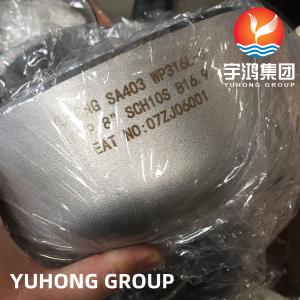 Wholesale ASTM A403 / ASME SA403 / EN10253-4 WP316L 1.4404 CAP STAINLESS STEEL BUTT WELD FITTING from china suppliers