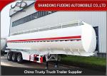 12 wheels carbon steel fuel tanker semi trailer with 42000 Liters capacity