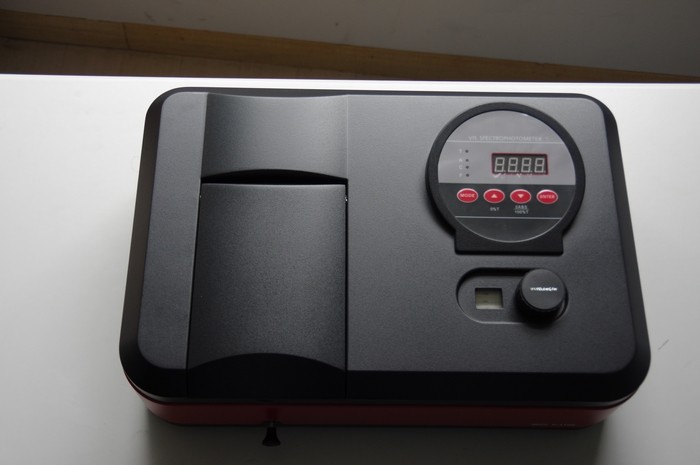 120w Band Width 2nm Laboratory Spectrophotometer Single Chip Microcomputer Control