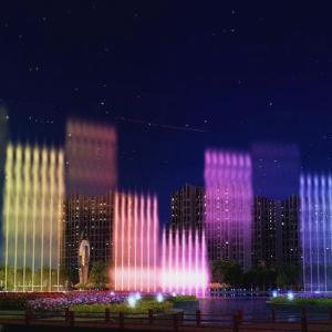 Wholesale Waterscape music stainless fountain with dancing show from china suppliers