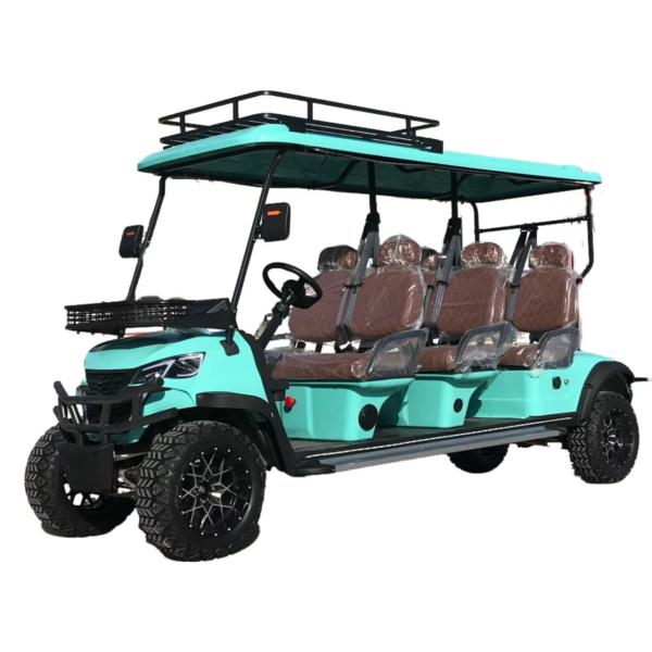 4 Wheel Drive 2 4 6 Seater High Speed Legal Street Electric Off Road Golf Cart