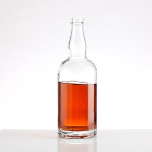 Wholesale PP Empty Spirit 100ml 200ml 375ml 500ml 750ml Liquor Glass Bottle With Cork from china suppliers