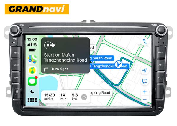 2 Din Vw Car Radio 8 Inch Touch Screen Car Stereo Android For Vw Skada Seat FCC