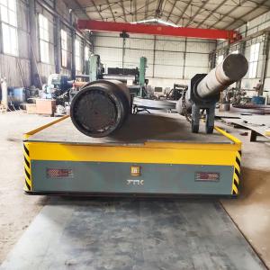Wholesale 20 Tons Battery Transfer Cart , Speed Adjusted Material Transfer Trolley from china suppliers