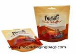 SGS Zipper Top Gravure Printing Aluminum Foil Packaging Bags