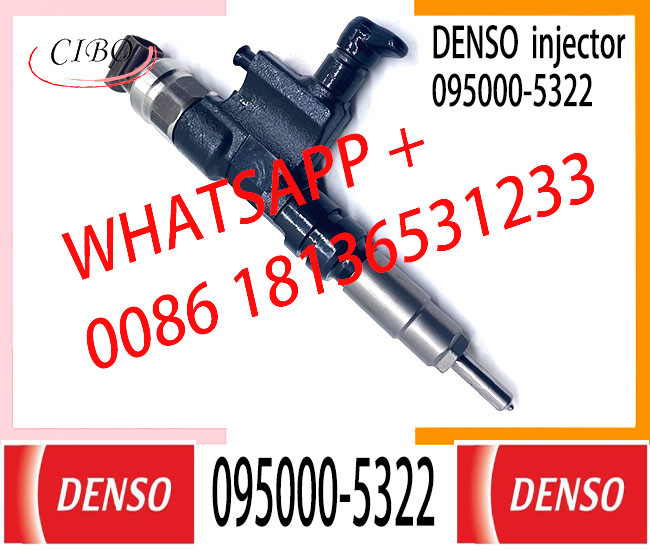 Diesel Fuel Injection Common Rail Injector 095000-5322 For HINO TRUCK N04C